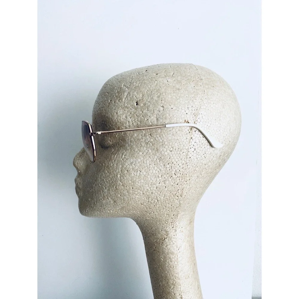 Kate Spade NY Gold & White Aviator Frame Temple Glasses Ally 3/S 0DX4 60 15 135